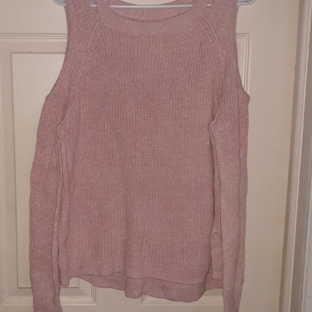 Hollister cold shoulder sweater 5/$25